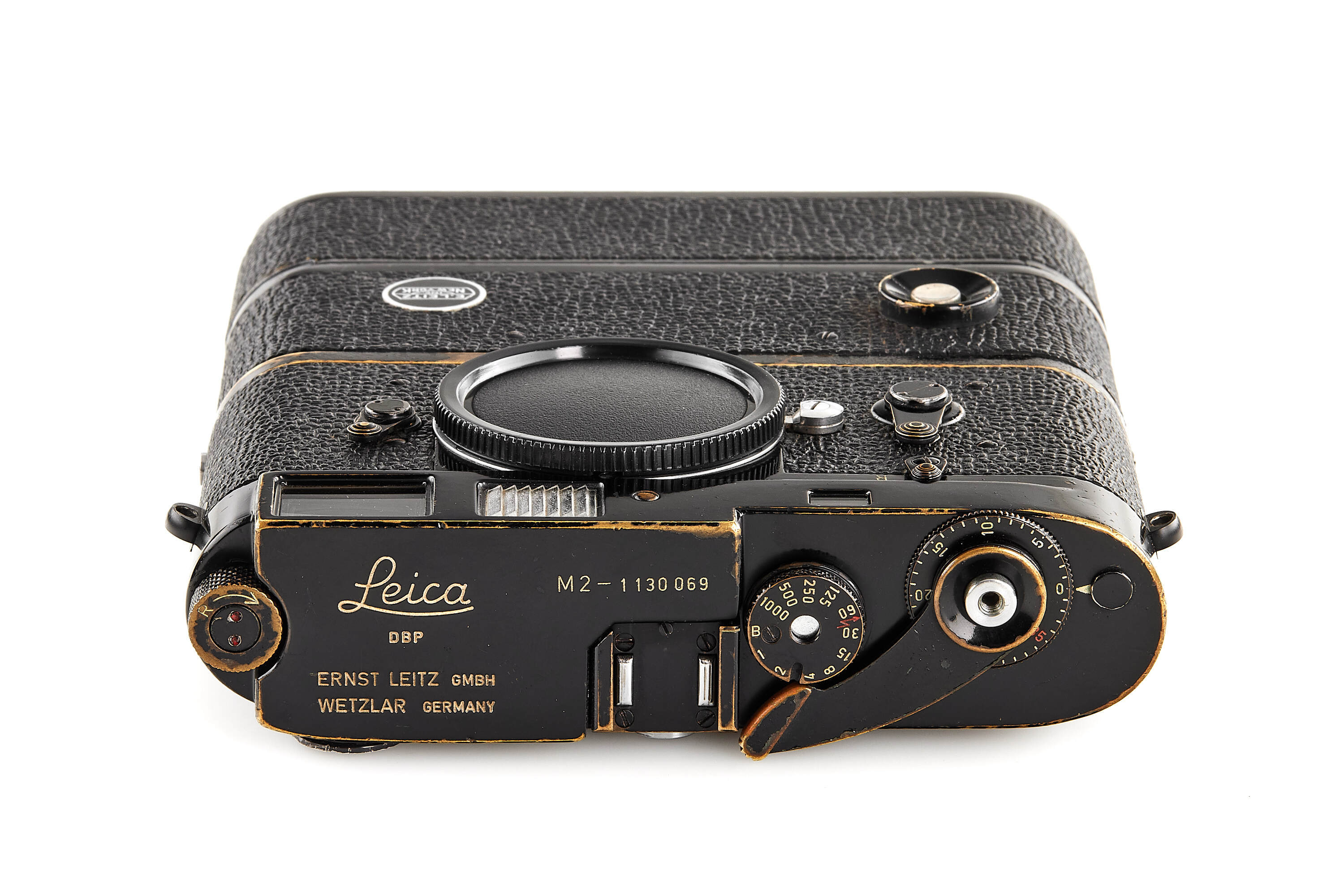 Leica M2 black paint 'Dwight Dolliver' *
