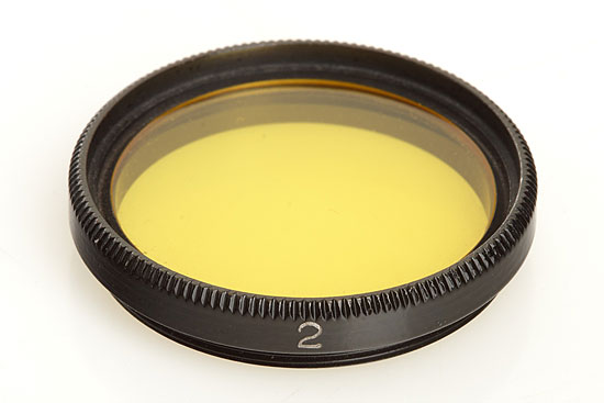 FICOM Yellow Filter 2 f. Rim-Compur