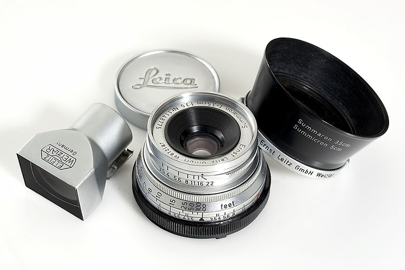 Summaron  3.5/3.5cm set Summaron  3.5/3.5cm set