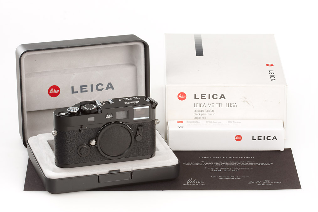 M6 TTL 0.72 black paint LHSA