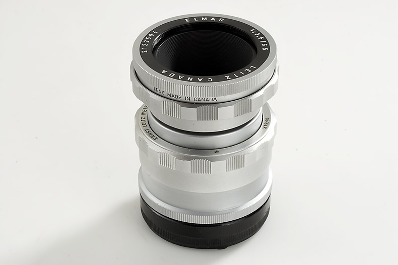 Elmar  3.5/65mm chrome