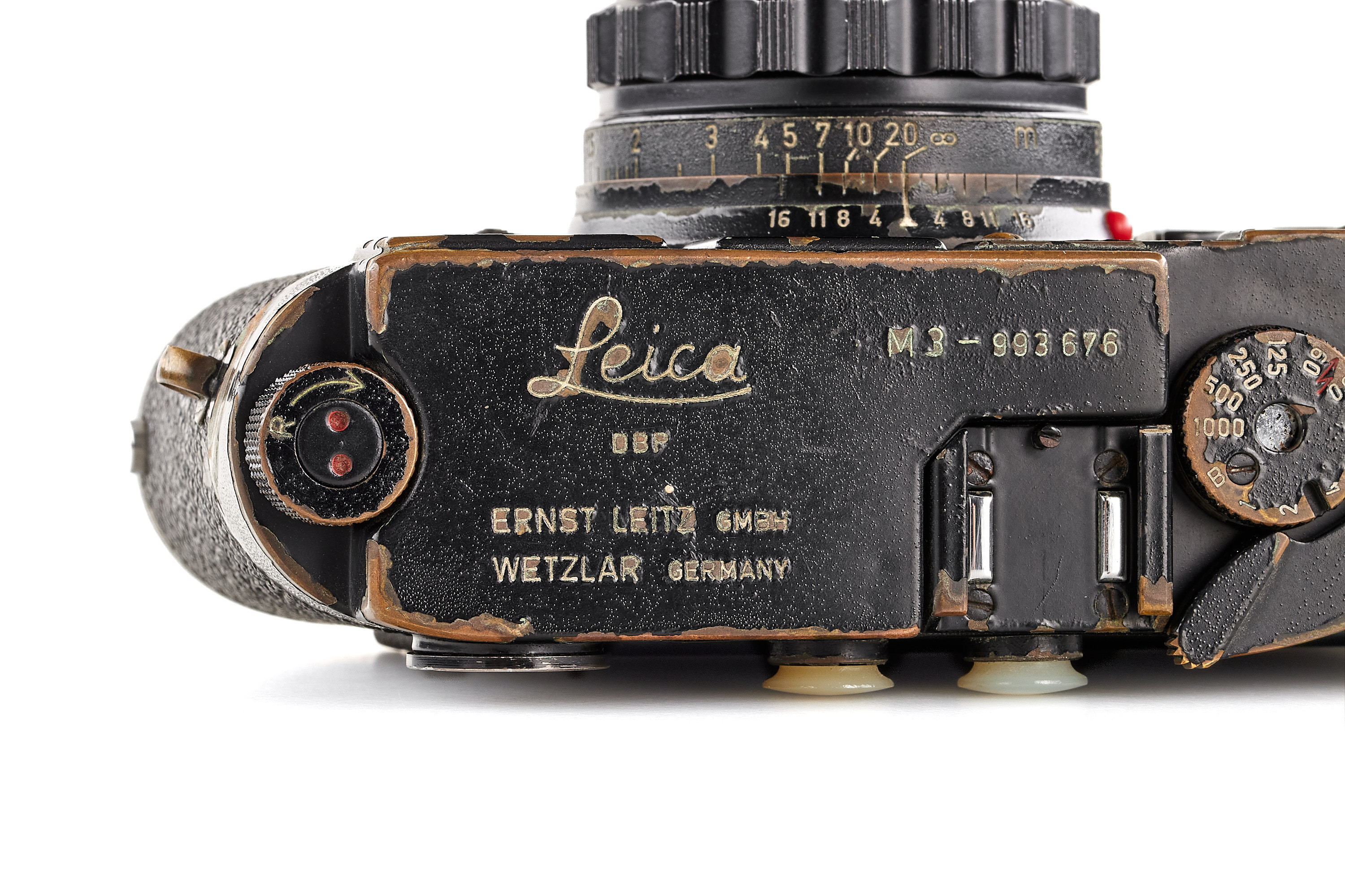 Leica M3 black paint with Summicron 2/50mm black paint / brass mount