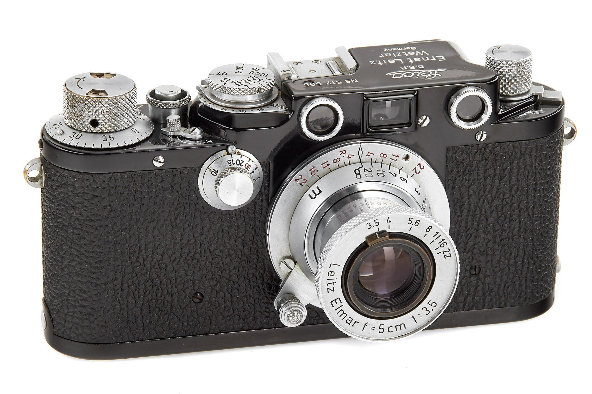 Leica IIIc black Leitz-Eigentum *