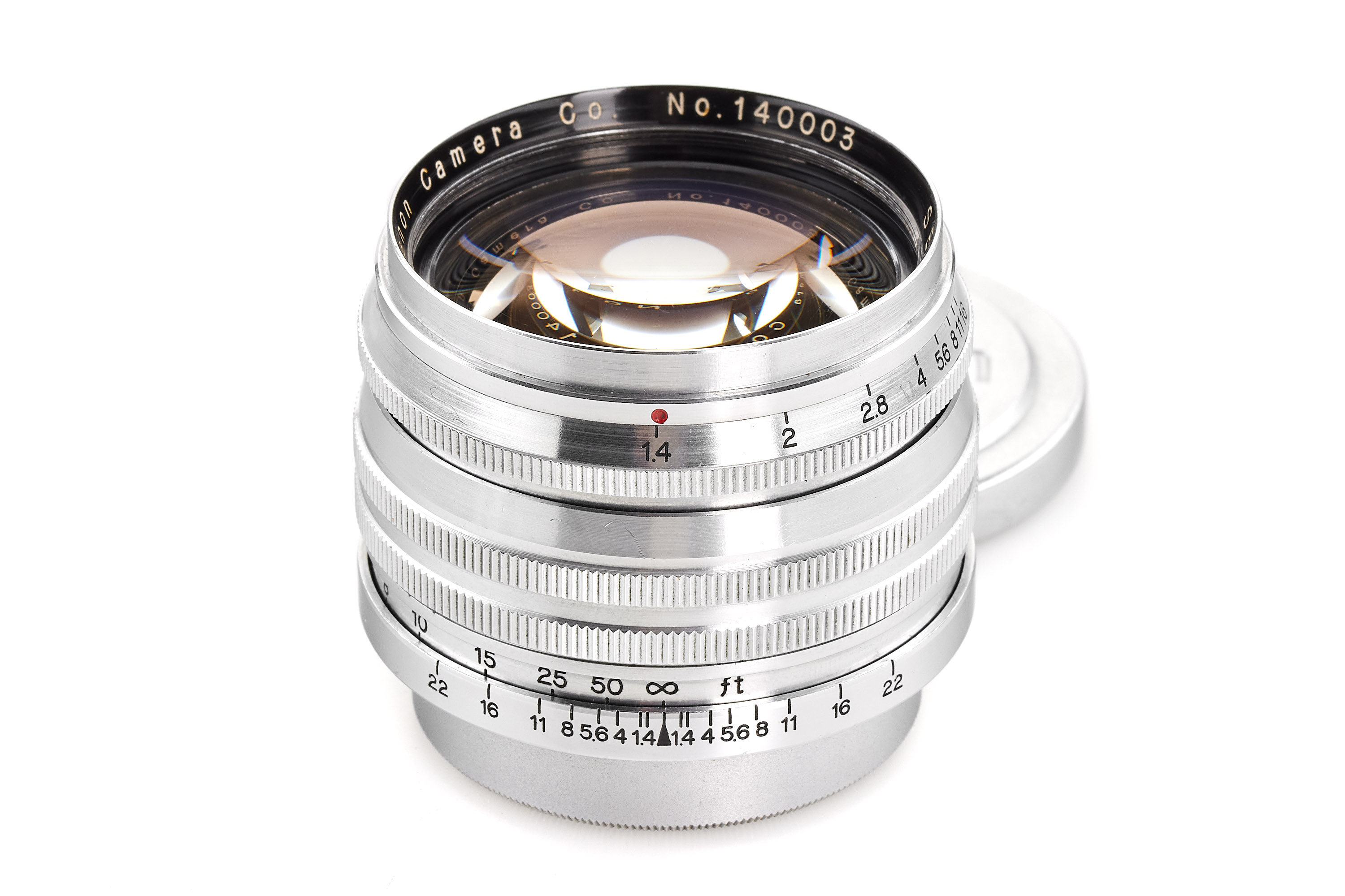 Canon f. Leica M39 Serenar 1.4/50mm prototype