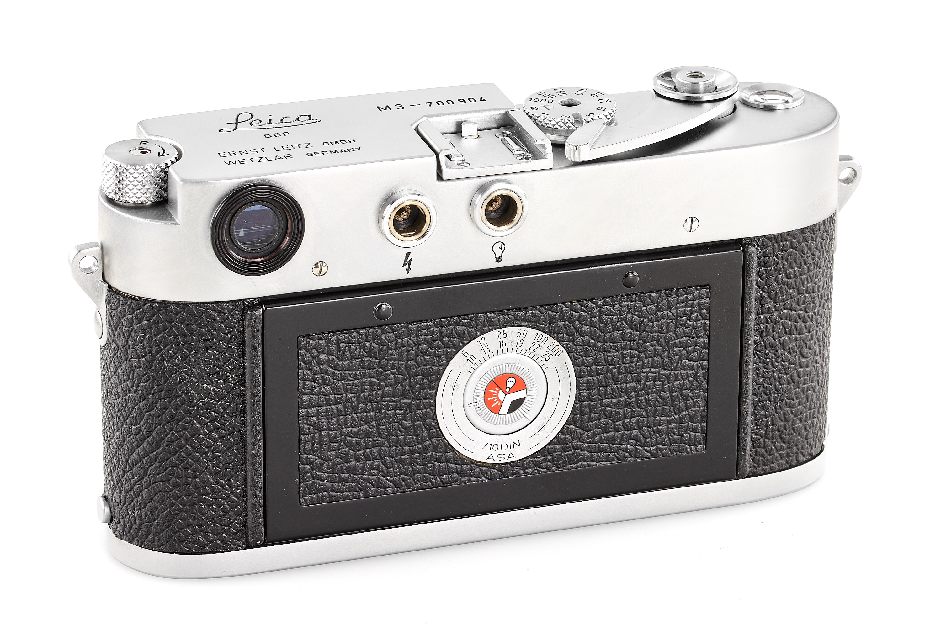 Leica M3 chrome Double Stroke with Summicron 2/5cm *