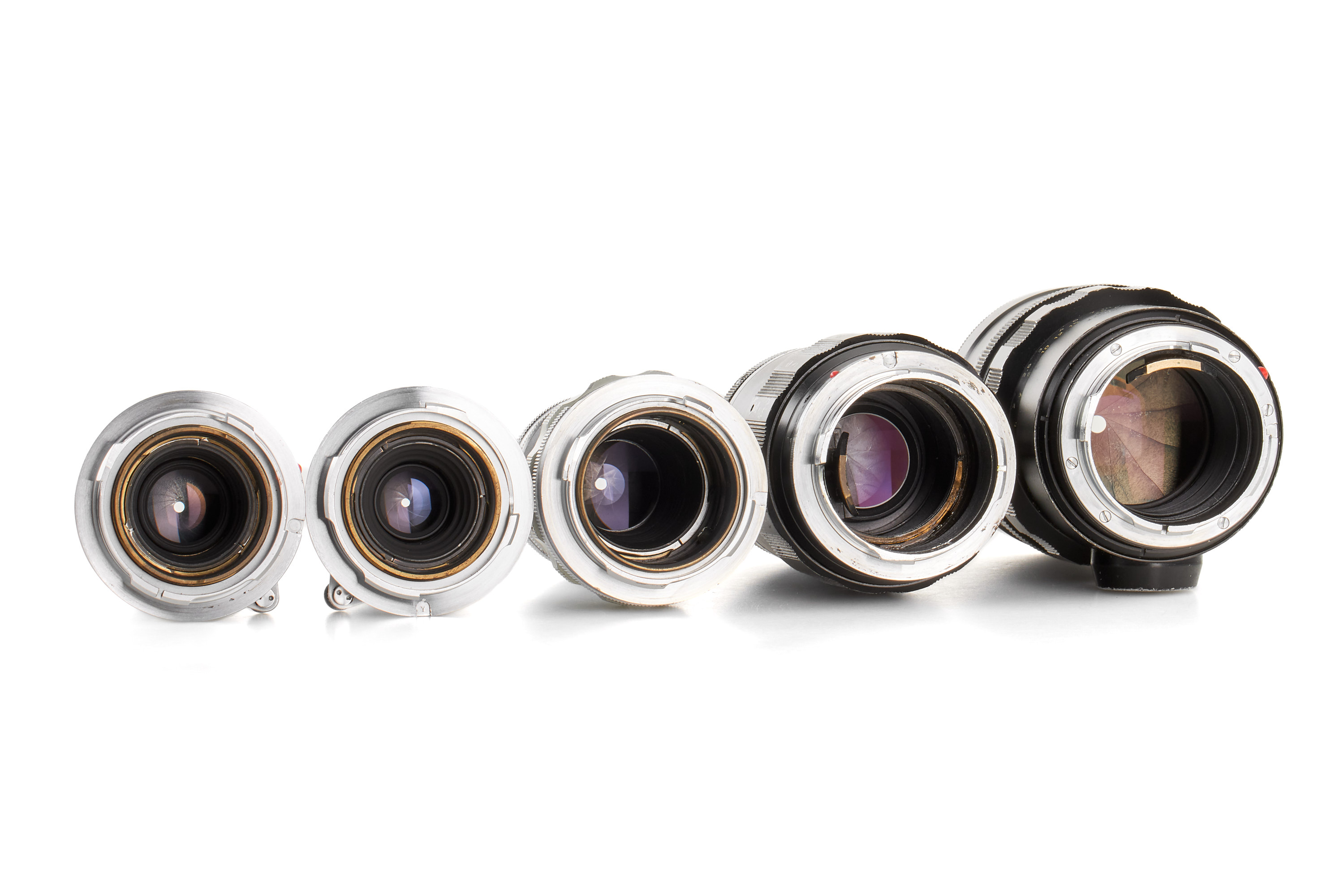Leica M Lenses Set