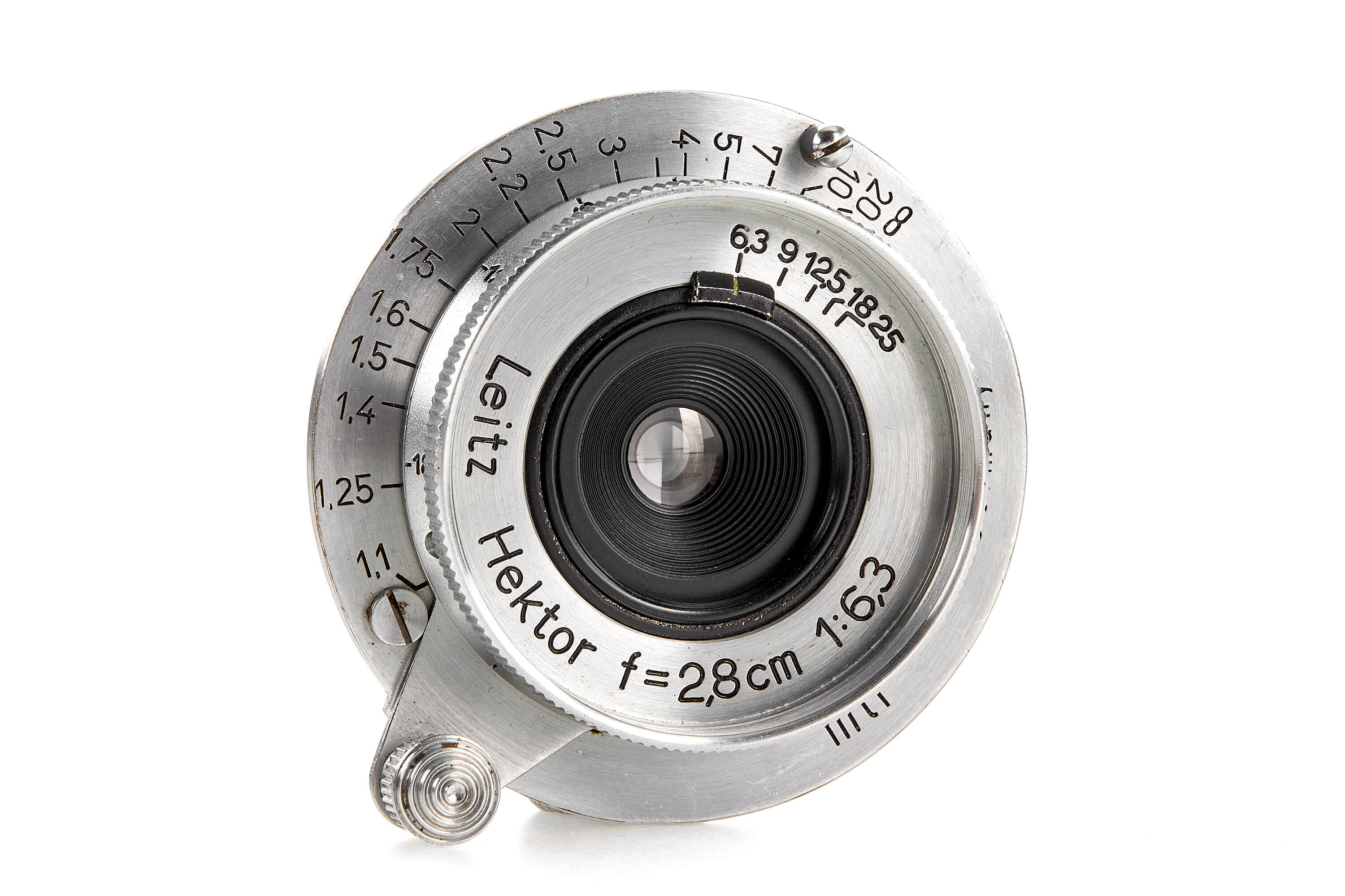 Hektor 6.3/2.8cm HOOPY chrome