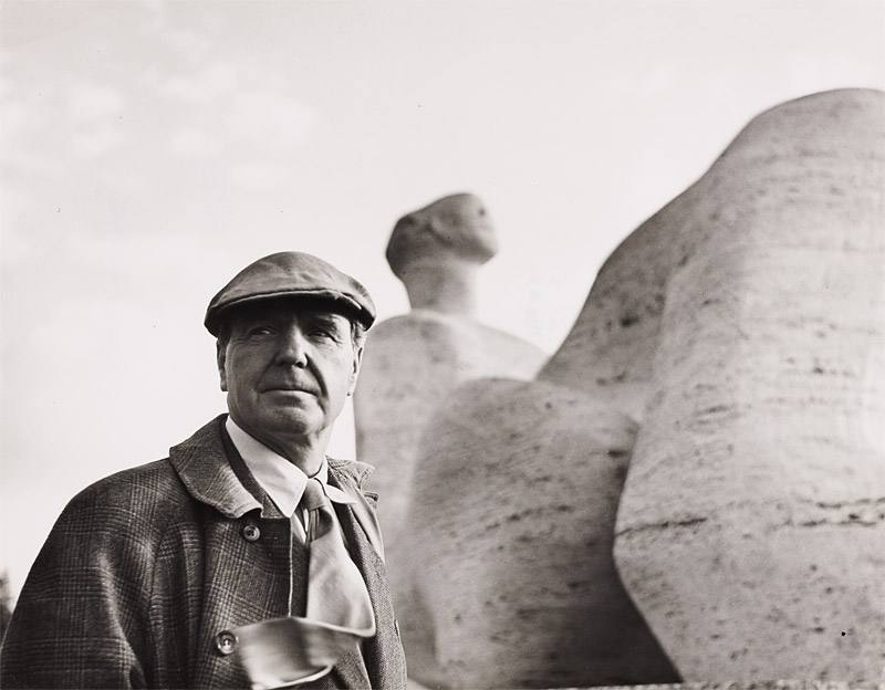 Sabine Weiss (* 1924), Henry Moore