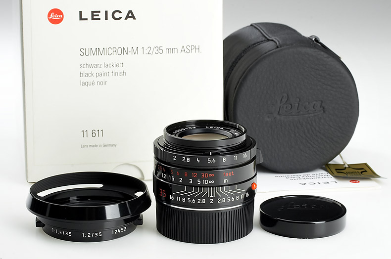 Summicron-M  2/35mm ASPH.  black paint