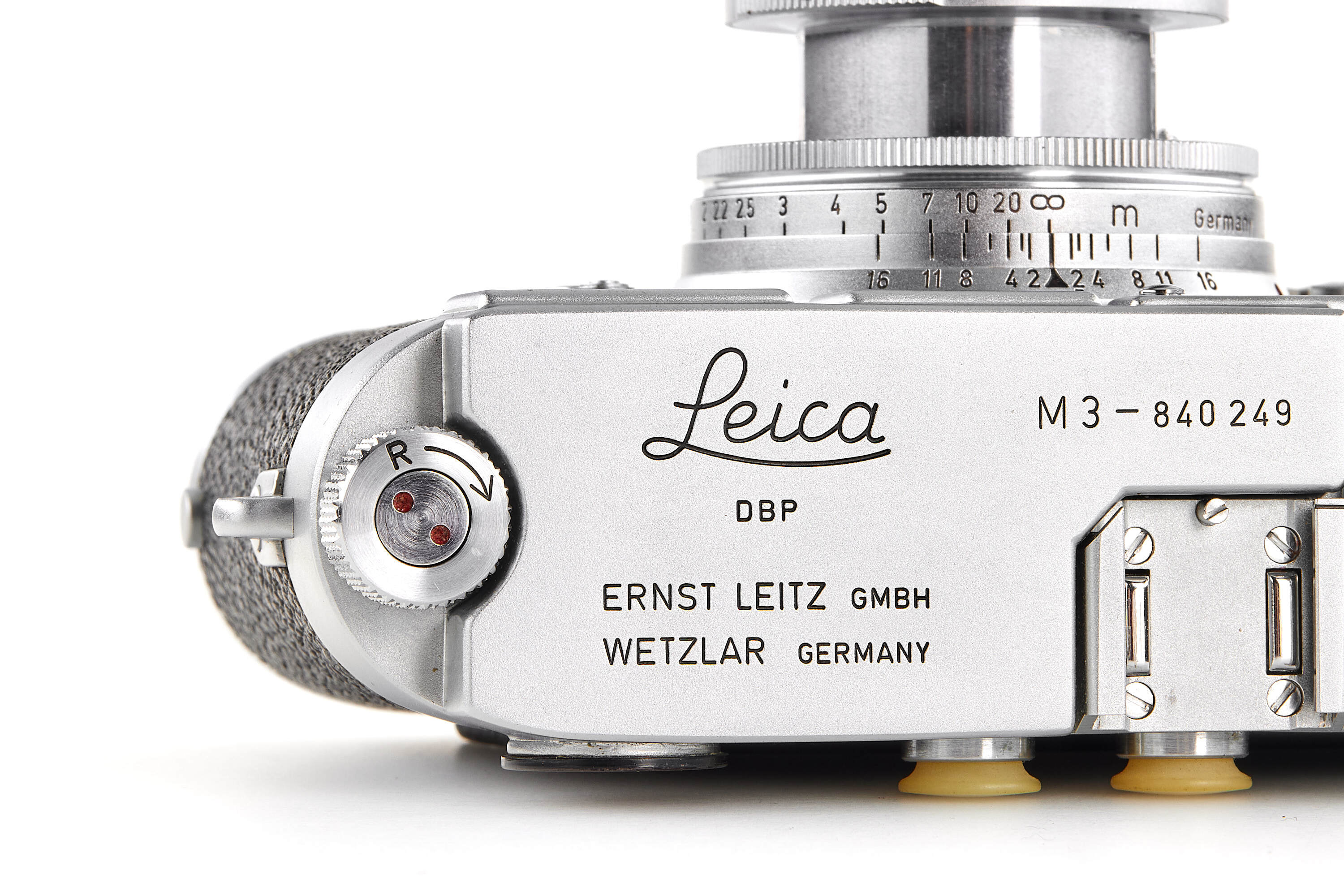 Leica M3 chrome Double Stroke with Summicron 2/5cm *