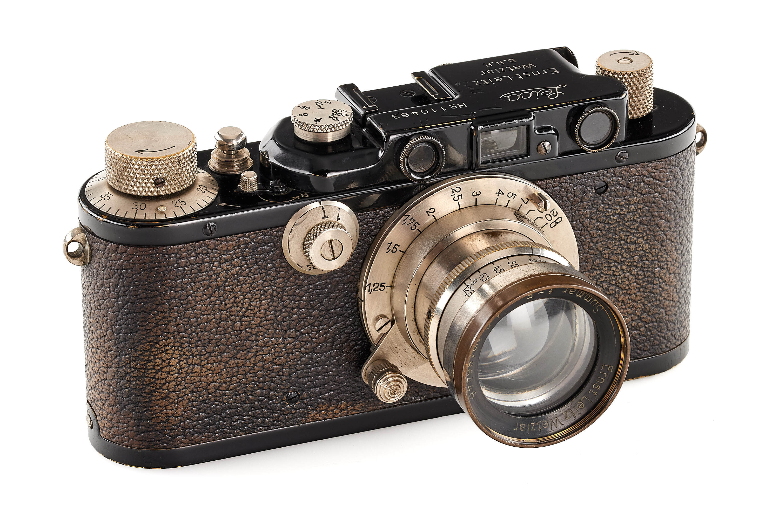 Leica III Mod. F black/nickel with Summar Rigid 2/5cm Leica III Mod. F black/nickel with Summar Rigid 2/5cm
