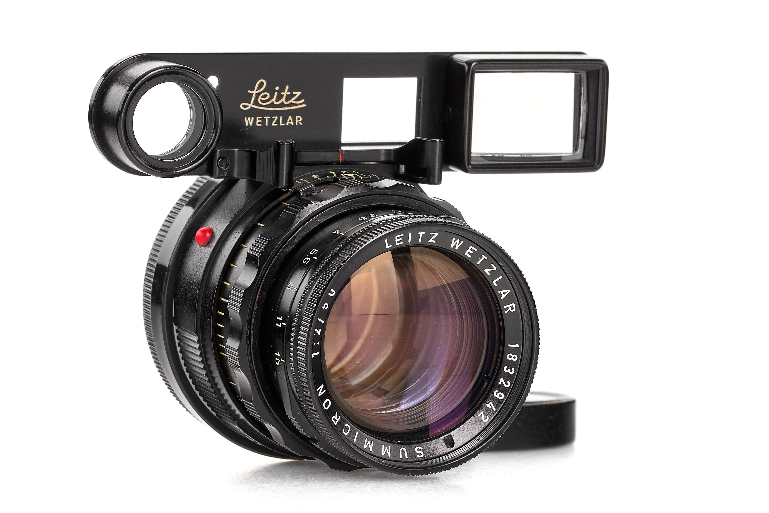 Summicron 2/50mm Dual Range black paint