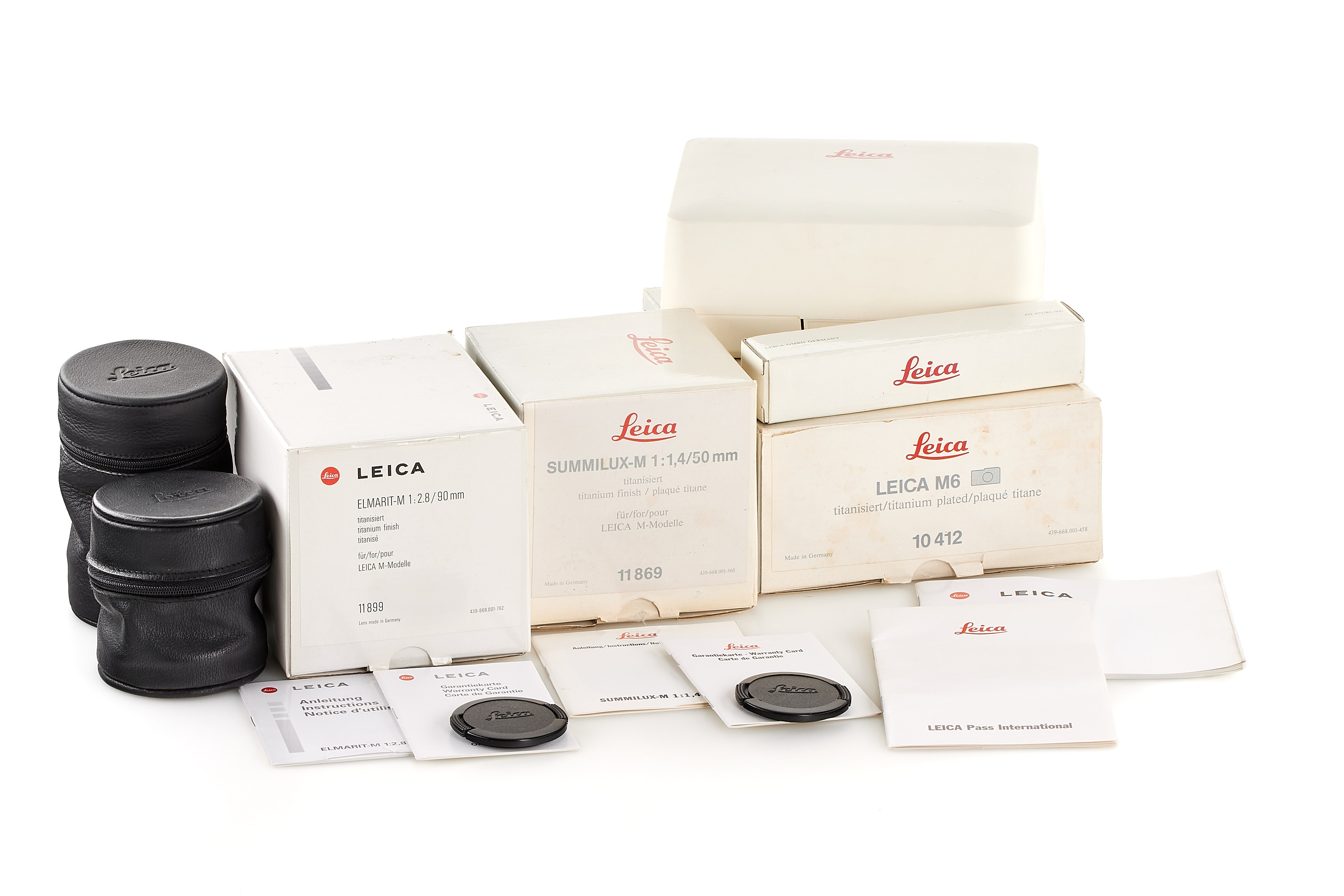 Leica M6 Titan 10412 outfit