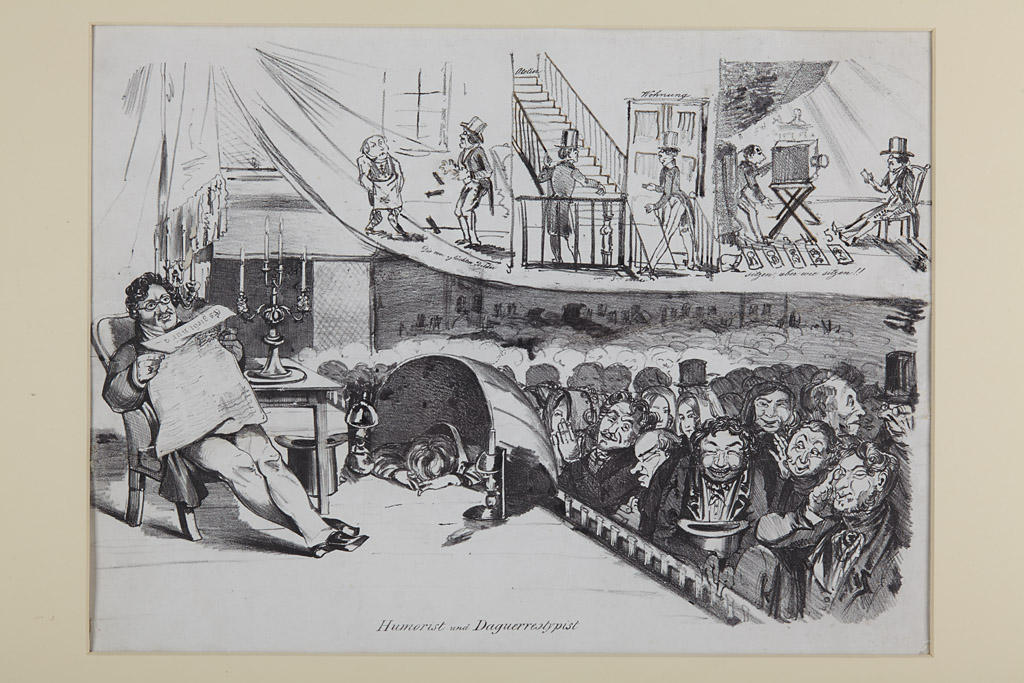 Humourist and Daguerreotypist Lithography