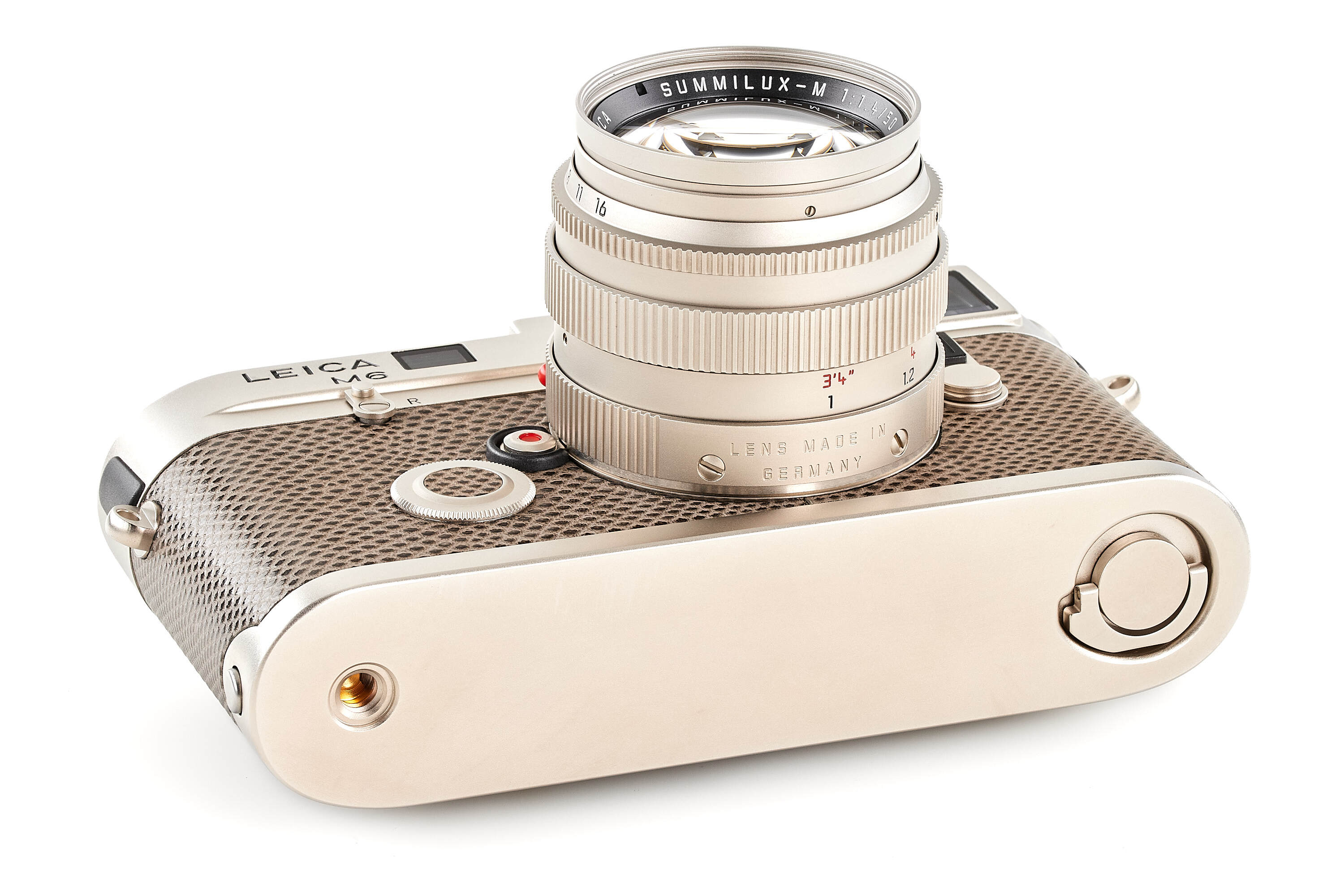 Leica M6 Platin '150 Years' set 10450 *