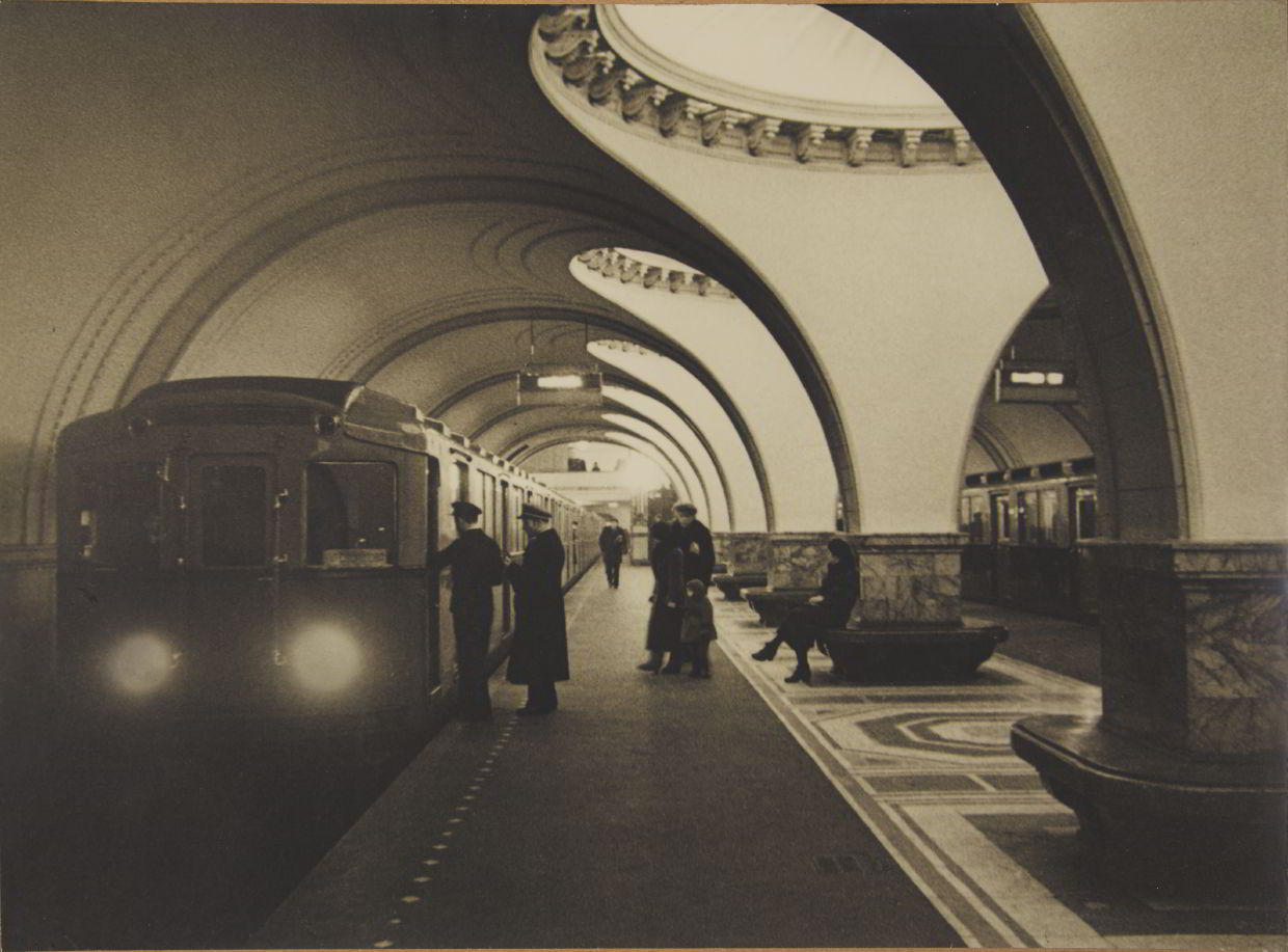 EMMANUIL EVZERIKHIN (1911–1984) Metro Station ‘Sokol’, Moscow 1938 EMMANUIL EVZERIKHIN (1911–1984) Metro Station ‘Sokol’, Moscow 1938