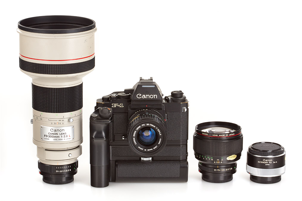Canon F-1 New outfit
