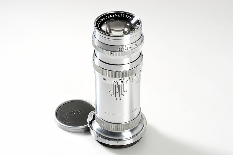 Carl Zeiss Jena  Tele-Tessar K  6.3/18cm