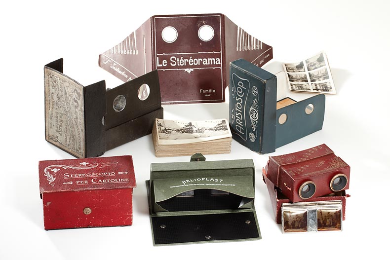 Cardboard Stereoscopes (various)