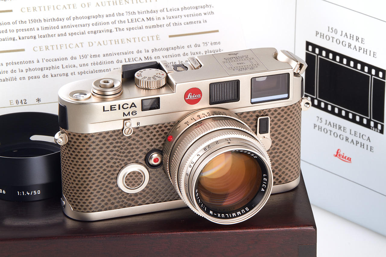 Leica M6 Platin '150 Years' 10450