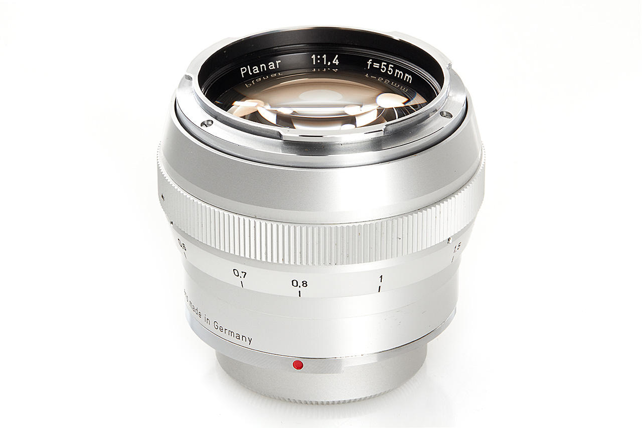 Carl Zeiss Planar 1.4/55mm chrome