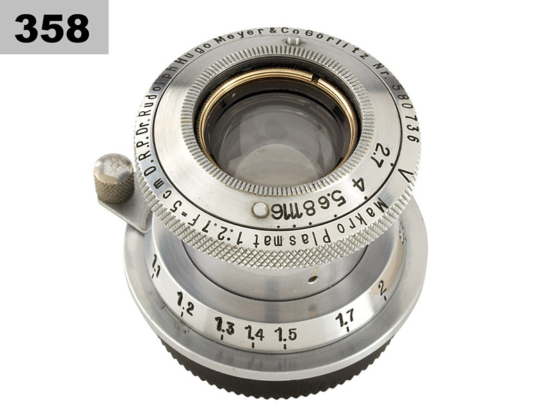 Hugo Meyer   Makro Plasmat 2.7/5cm