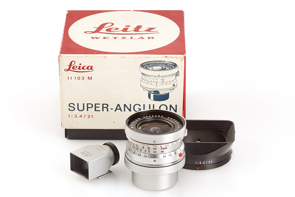 Super Angulon 3.4/21mm chrome