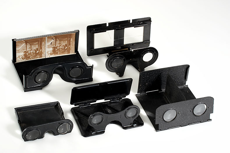 Folding Pocket Stereoscopes (various) Folding Pocket Stereoscopes (various)