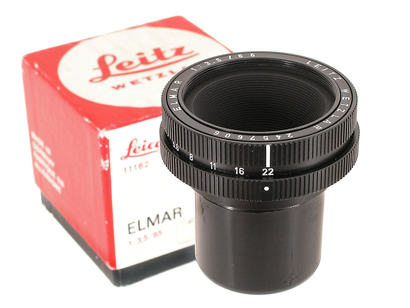 Elmar  3.5/65mm black 11162
