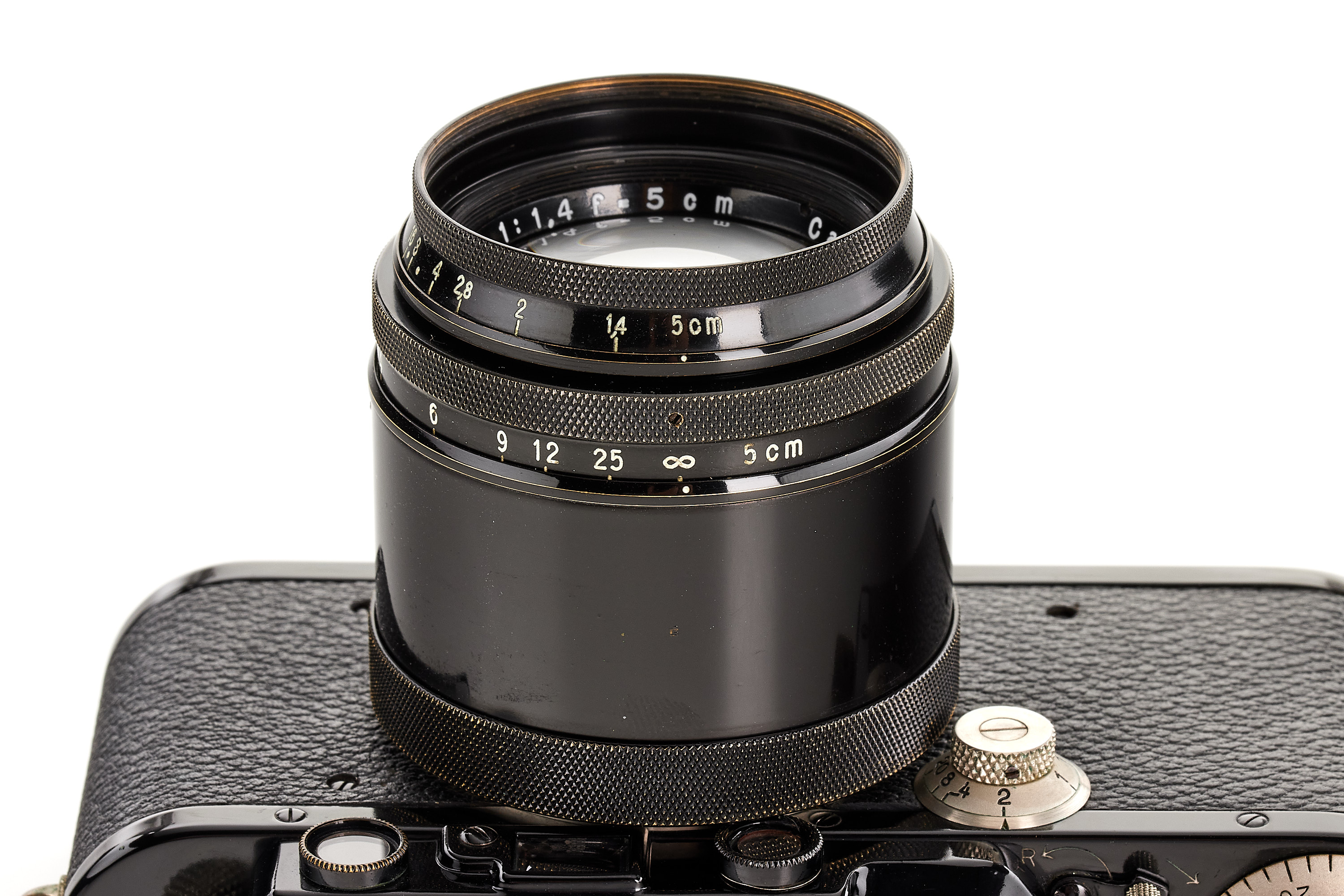 Leica III Mod. F black/nickel with Biotar 1.4/5cm