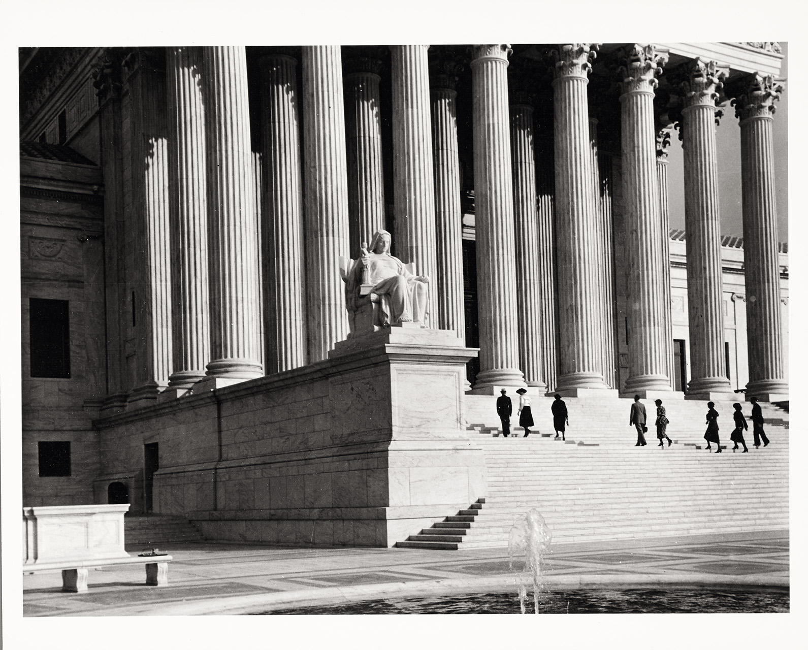 MARGARET BOURKE-WHITE (1904–1971) Supreme Court, Washington D.C. 1935