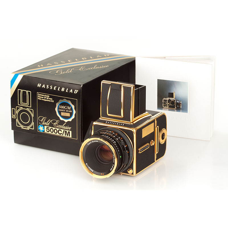 Hasselblad 500 C/M Gold Exclusive