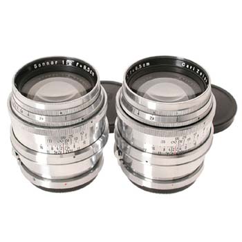 Carl Zeiss Jena   Sonnar 2/8.5cm (various)