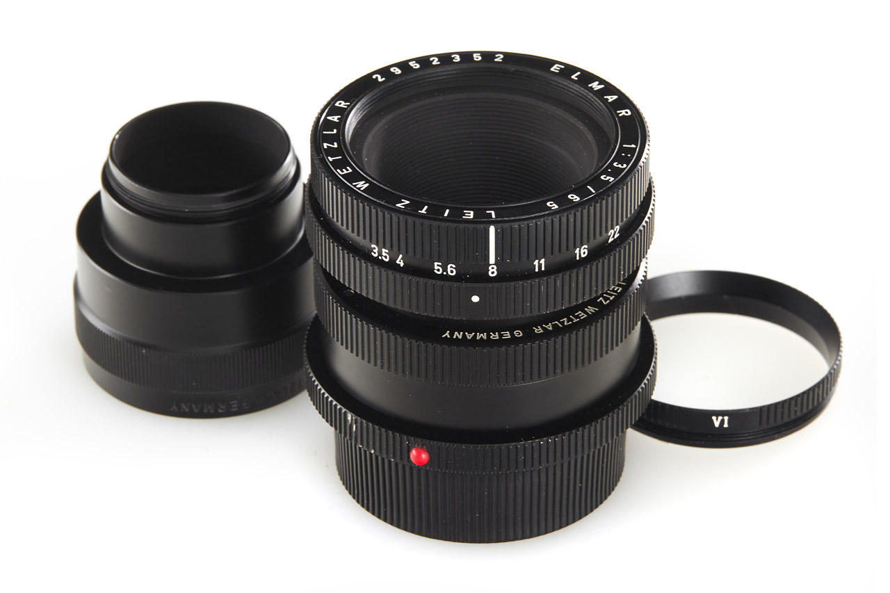 Elmar 3.5/65mm black