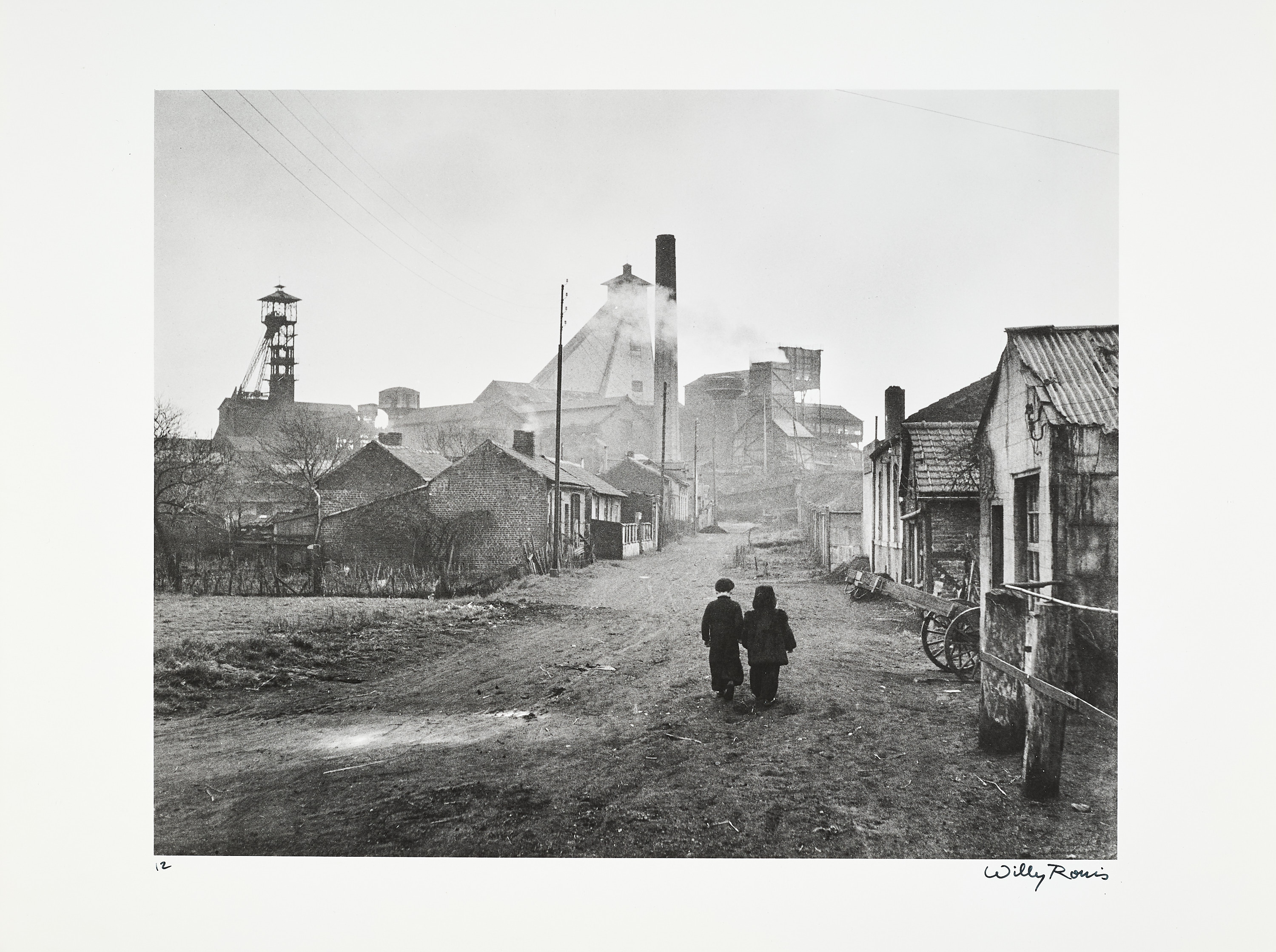 WILLY RONIS (1910–2009) - Fosse 10 Courrieres, Lens, France 1951
