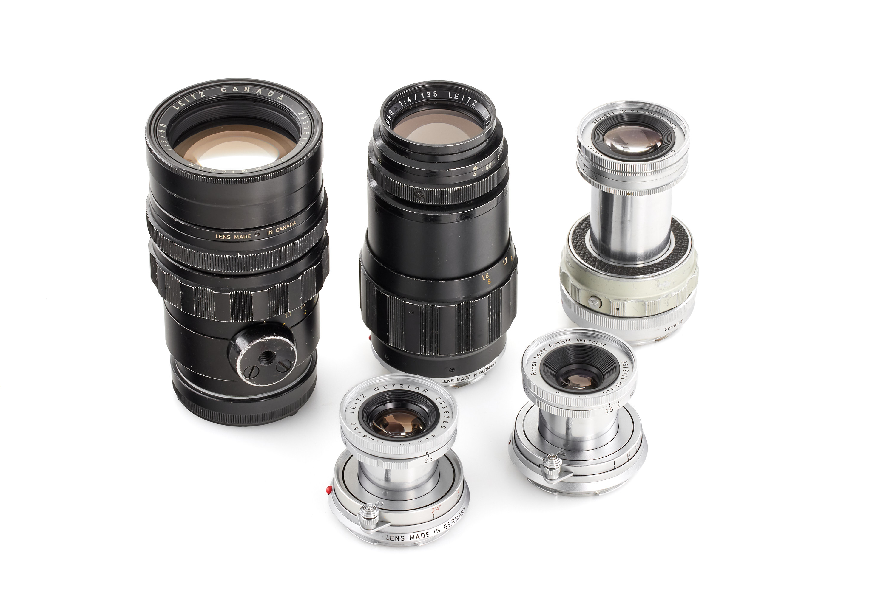 Leica M Lenses Set