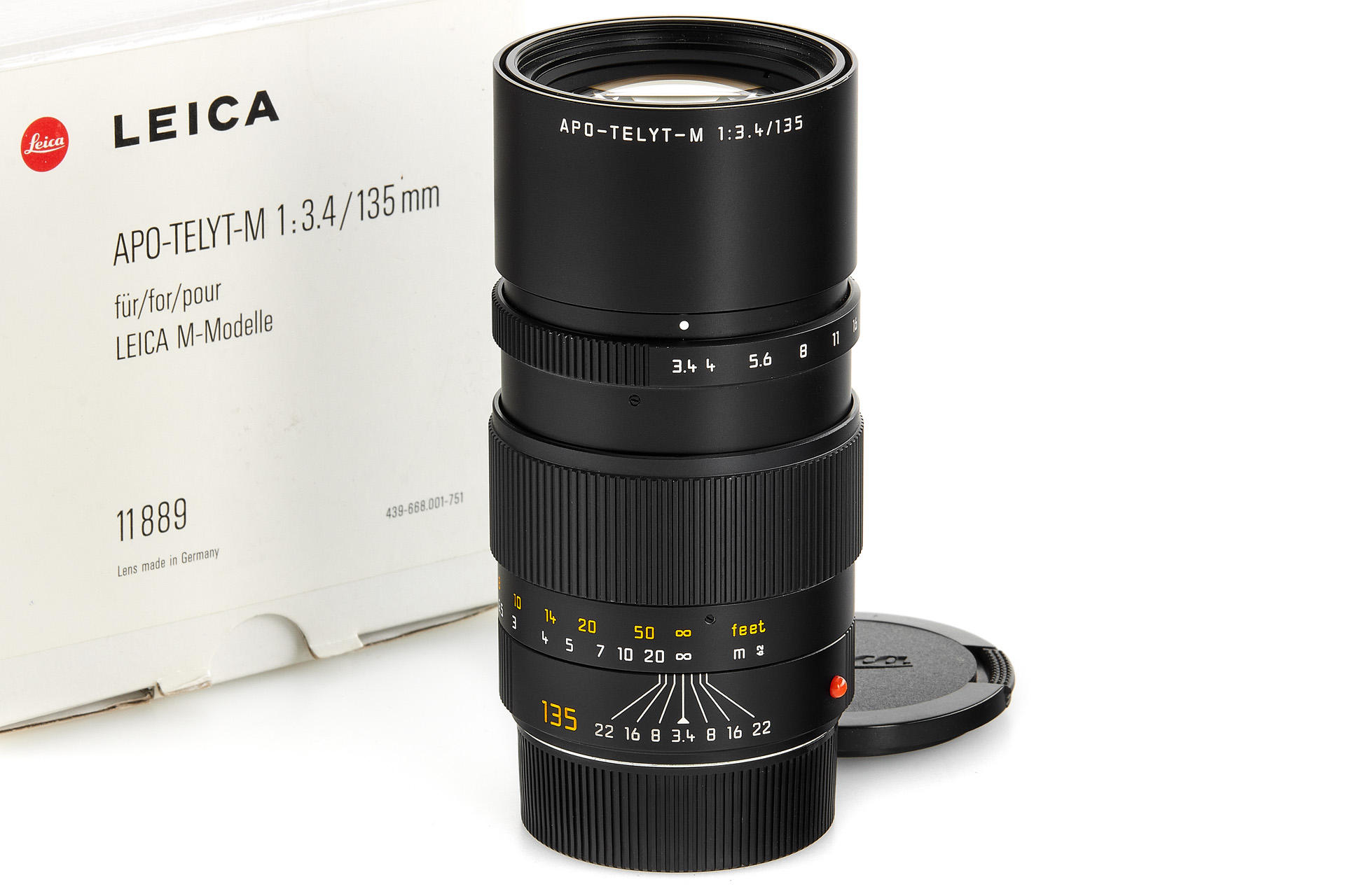 Apo-Telyt-M 3.4/135mm 11889 Apo-Telyt-M 3.4/135mm 11889