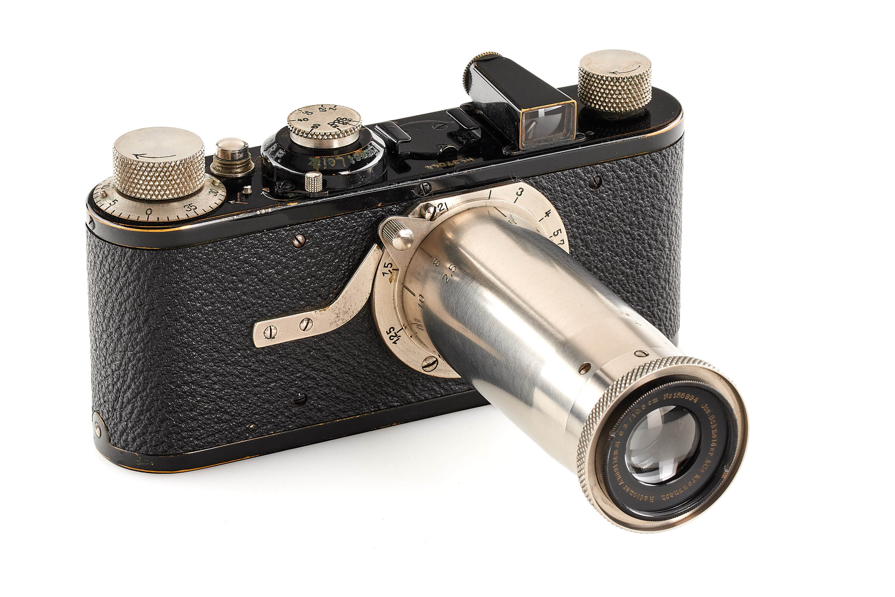 Leica I Mod. A with Radionar Anastigmat 6.3/10.5cm Leica I Mod. A with Radionar Anastigmat 6.3/10.5cm