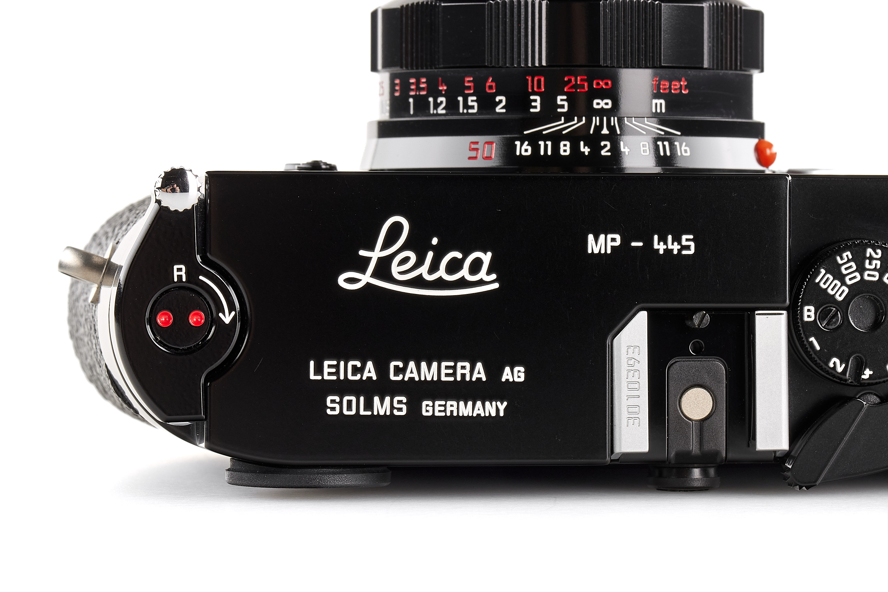 Leica MP Classic 10317 black paint outfit