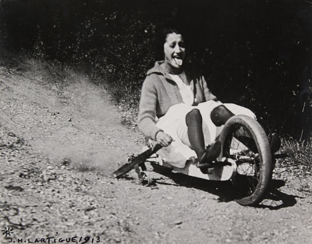 JACQUES-HENRI LARTIGUE (1894–1986) ‘Ma cousine Simone’, Château de Rouzat 1913