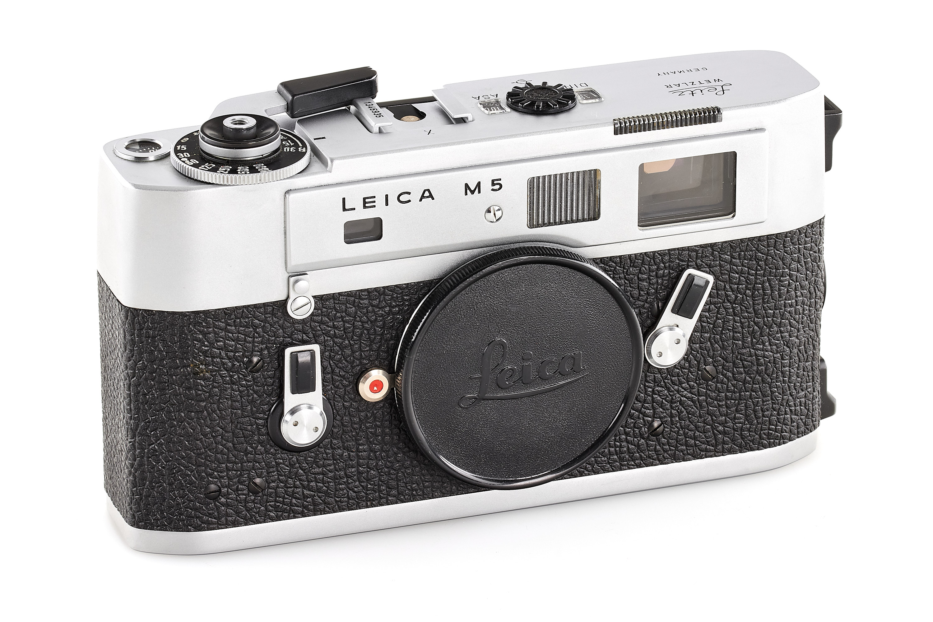 Leica M5 chrome 2 lugs