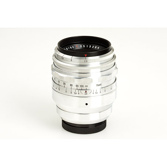Carl Zeiss Jena  Tessar 2.8/80mm T