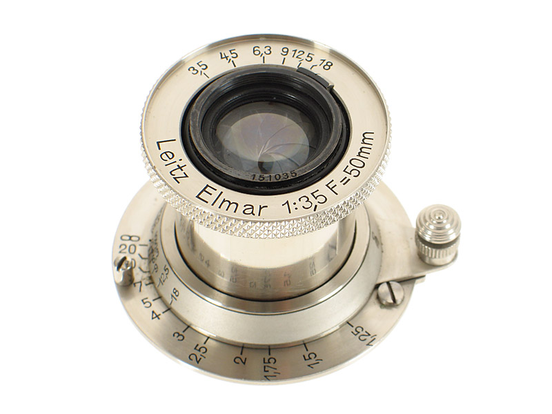 Elmar  3.5/50mm Nickel