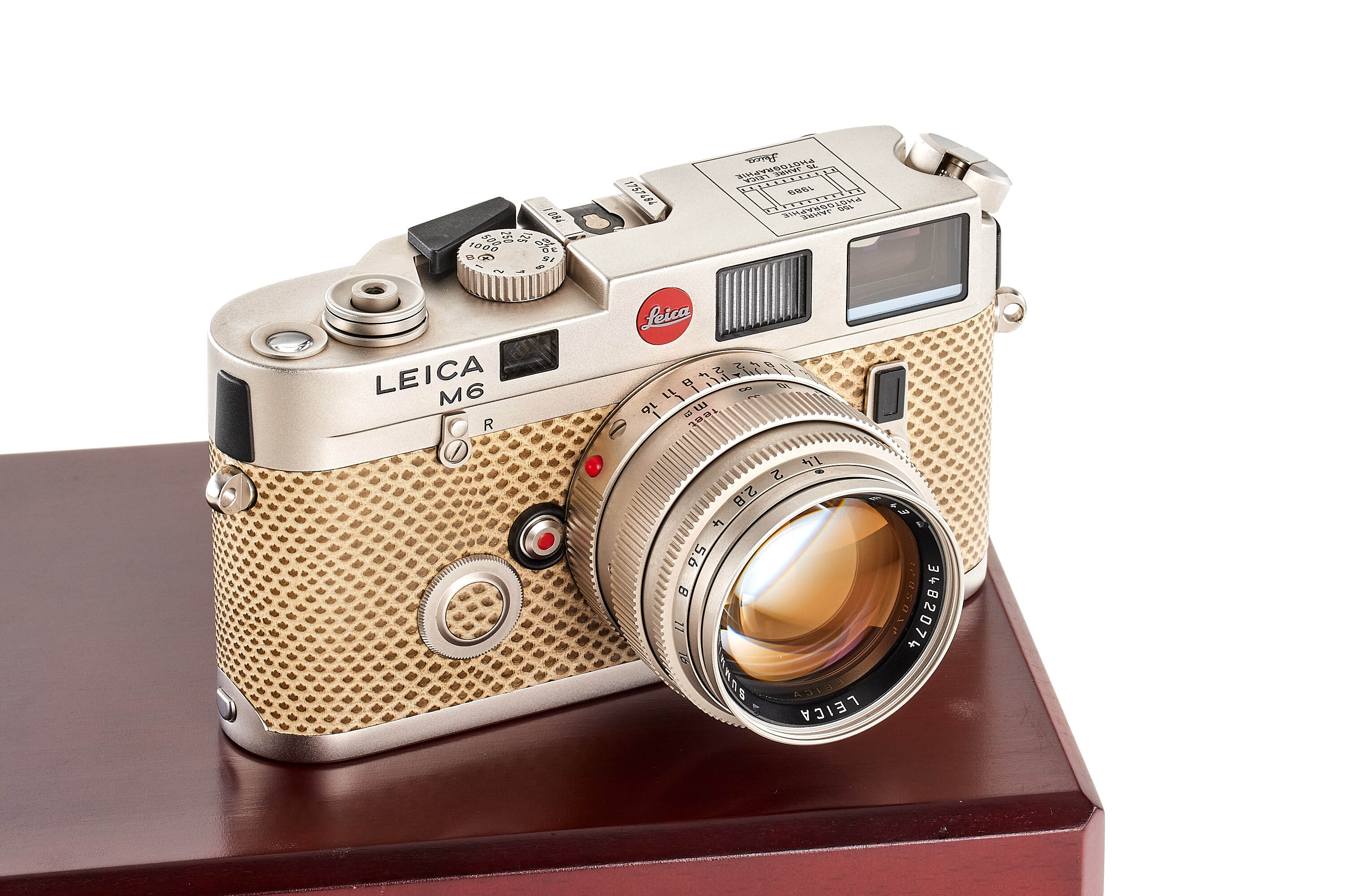 Leica M6 Platin '150 Years' set 10450 * Leica M6 Platin '150 Years' set 10450 *