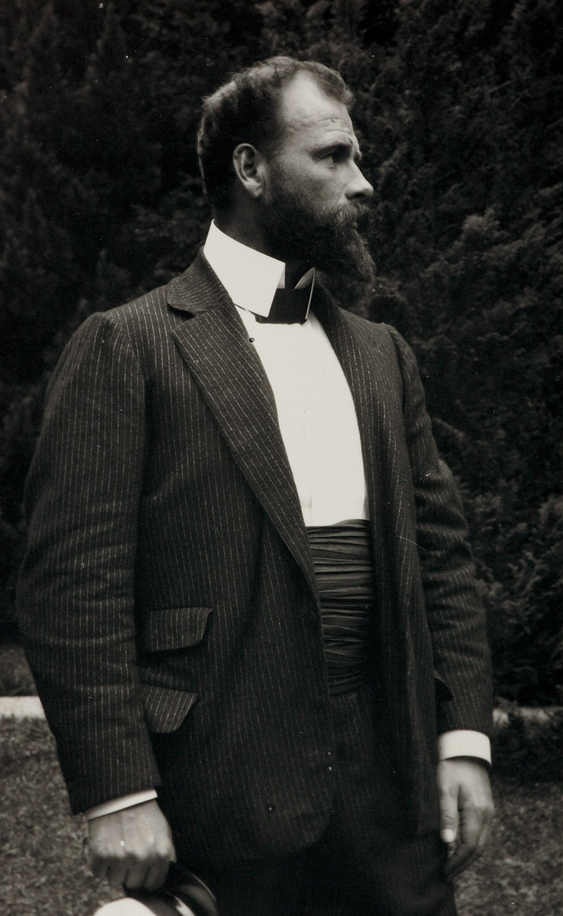 Anonymous Photographer, Gustav Klimt with captain’s hat