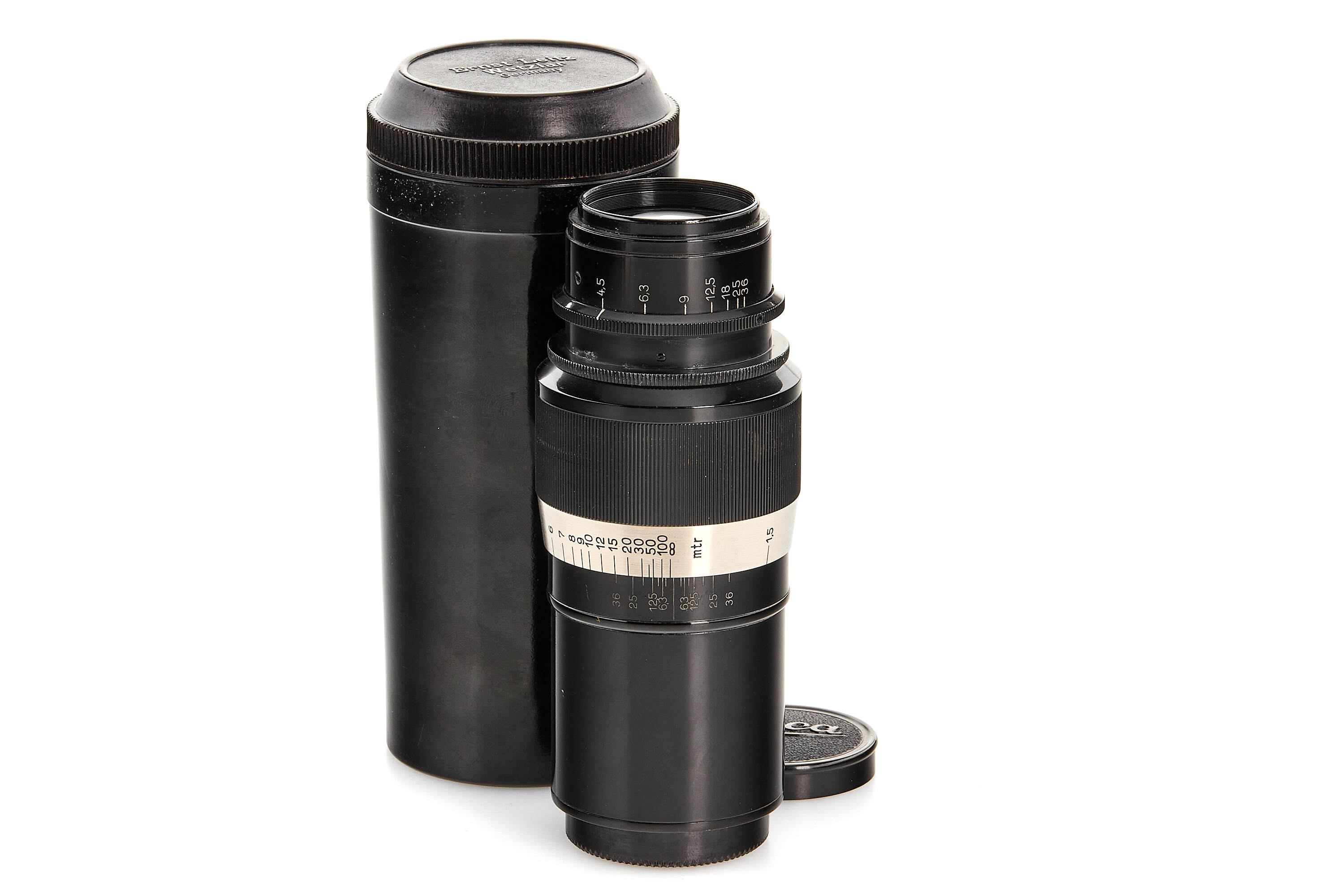 Elmar 4.5/13.5cm black/nickel