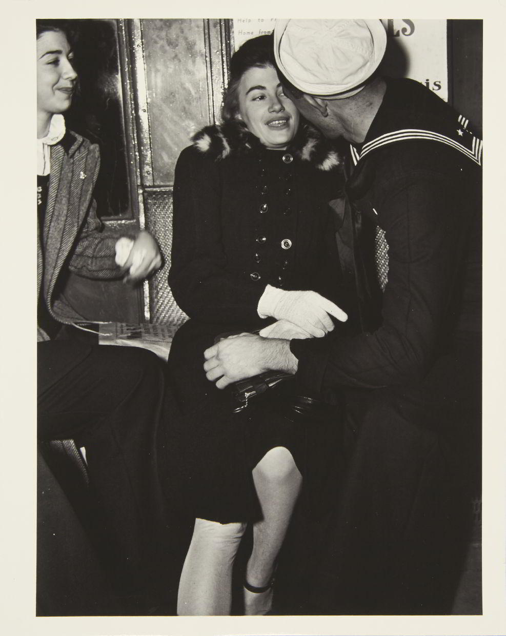 LOU STOUMEN (1917–1991) ‘Sailor with girl’, New York 1952