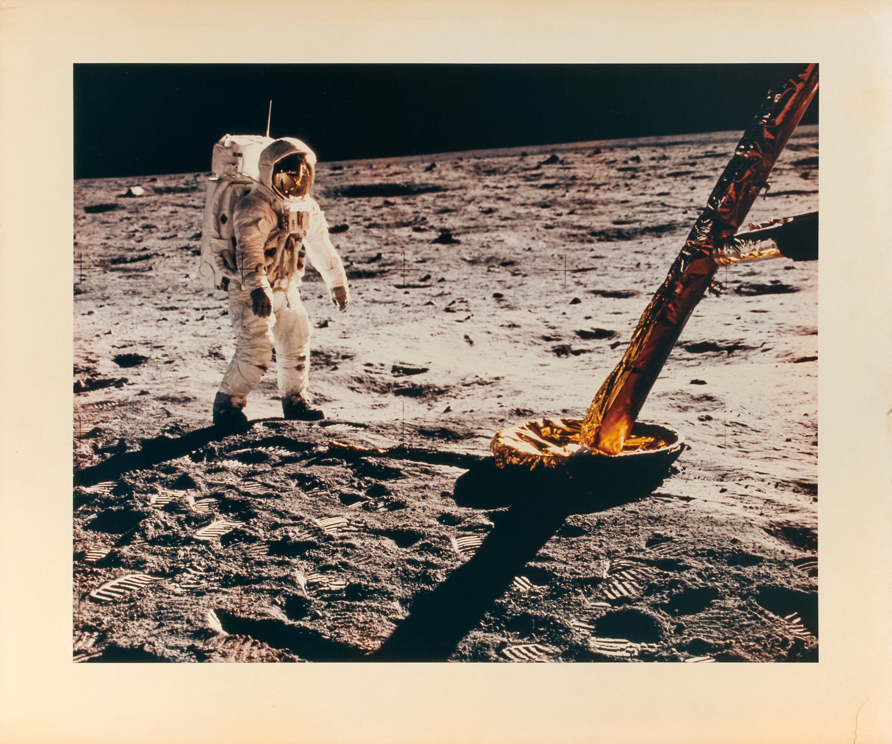 NASA APOLLO 11 - Buzz Aldrin on the Moon, July 20th, 1969