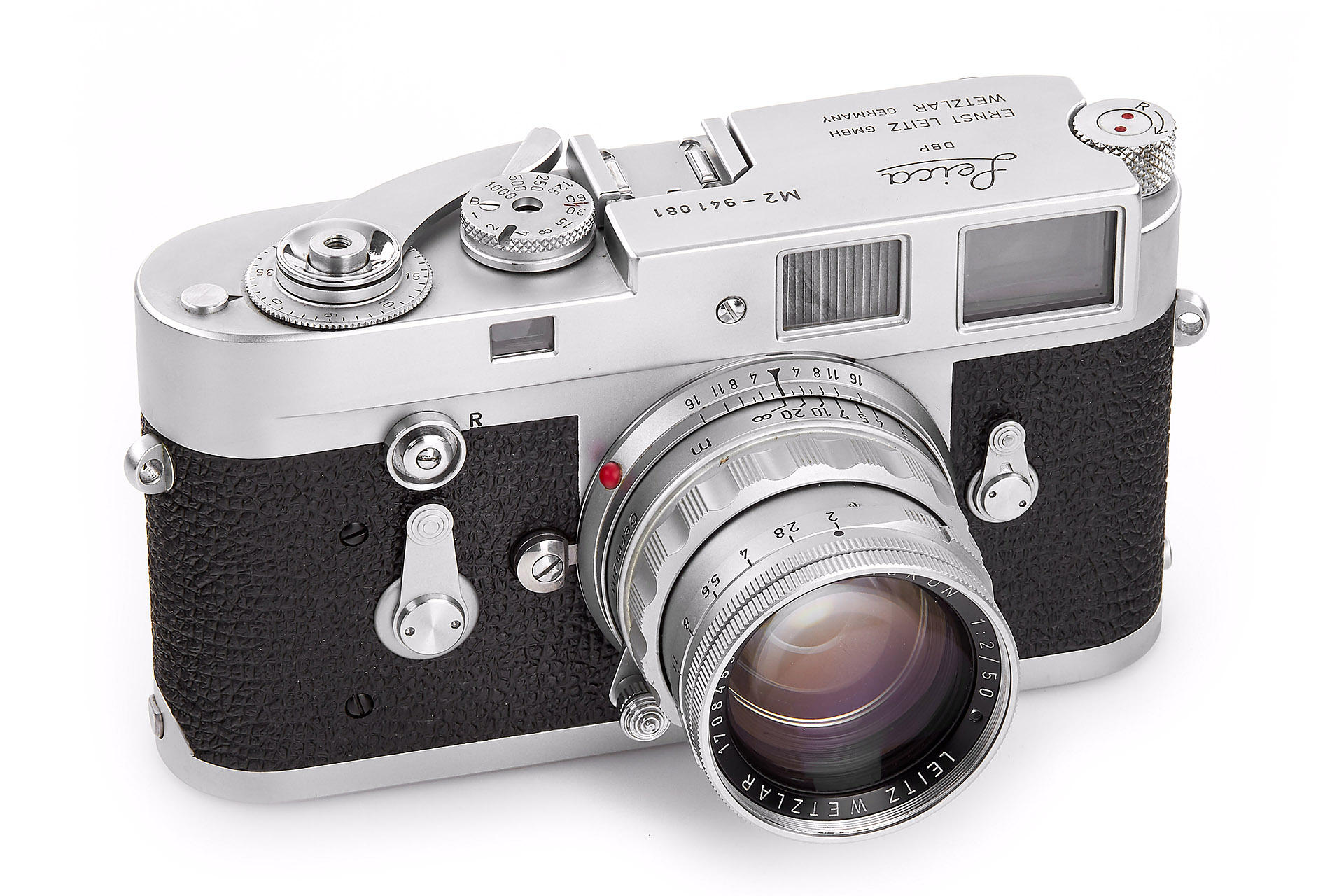 Leica M2 chrome Button Rewind