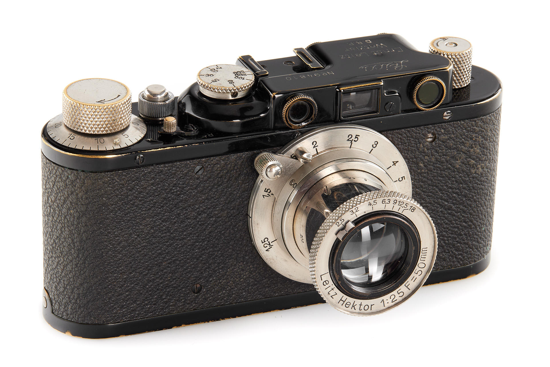 Leica II Mod. D black/nickel + Hektor 2.5/5cm